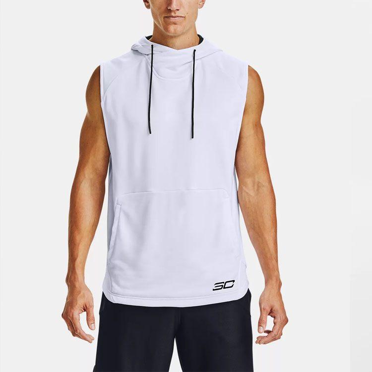 Under Armour Мужская майка белая 1356995-100