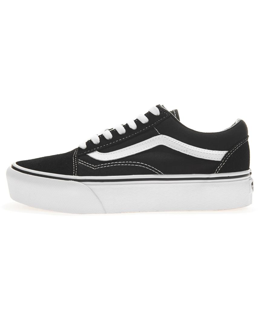 Vans Old School на платформе - Черные:Белый / Vn0A3B3Uy281