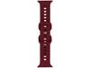 GlacierX Silicone Ribbed Burgundy Smartwatch Strap for Apple Watch 38/40/41mm Burgundy