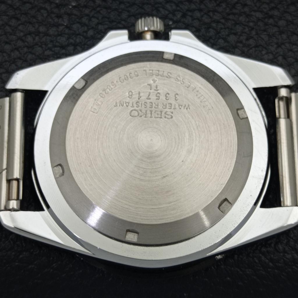 ВОССТАНОВЛЕННЫЕ ВИНТАЖНЫЕ АВТОМАТИЧЕСКИЕ МУЖСКИЕ ЧАСЫ SEIKO 5 JAPAN СЕРЕБРЯНЫЙ ЦИФЕРБЛАТ a433942-2