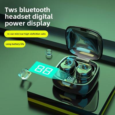 Bluetooth-гарнитура с функцией светодиодного цифрового дисплея, беспроводная стереогарнитура с шумоподавлением и вкладышами TWS