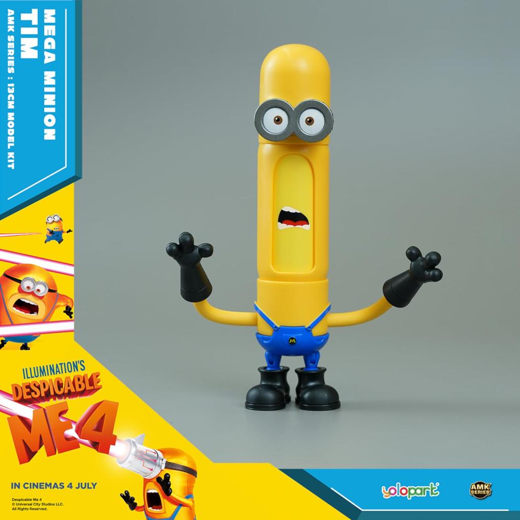 Doyusha Despicable Me Minion Super Transformation AMK Series No.5 Mega Minion Tim (Human/Animal)