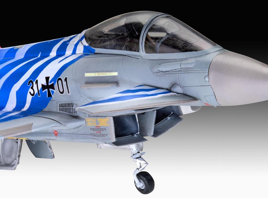 Revell масштаб Немецкие ВВС Eurofighter Typhoon Bayern Tiger 2021 пластиковая модель номер модели отлита в цвете 1/72 набор, 03818,
