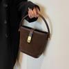 Осень/зима Ретро Нишевый Дизайн Замшевая Сумка Новая Женская Сумка Через Плечо Модная Сумка Кроссбоди Портативная Сумка-Ведро KTY