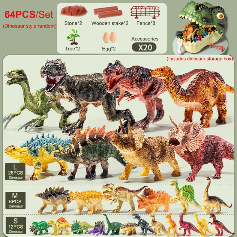 Игрушка-симулятор динозавра для мальчика, модели Юрского периода, фигурки животных мира, ПВХ, Тираннозавр, Парк животных, Подарок для детей от 3 лет