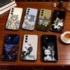 Чехол для телефона B-Beastars для Samsung Galaxy A73, A72, A71, A70, A53, A52, A51, Другие Мягкий Черный Чехол