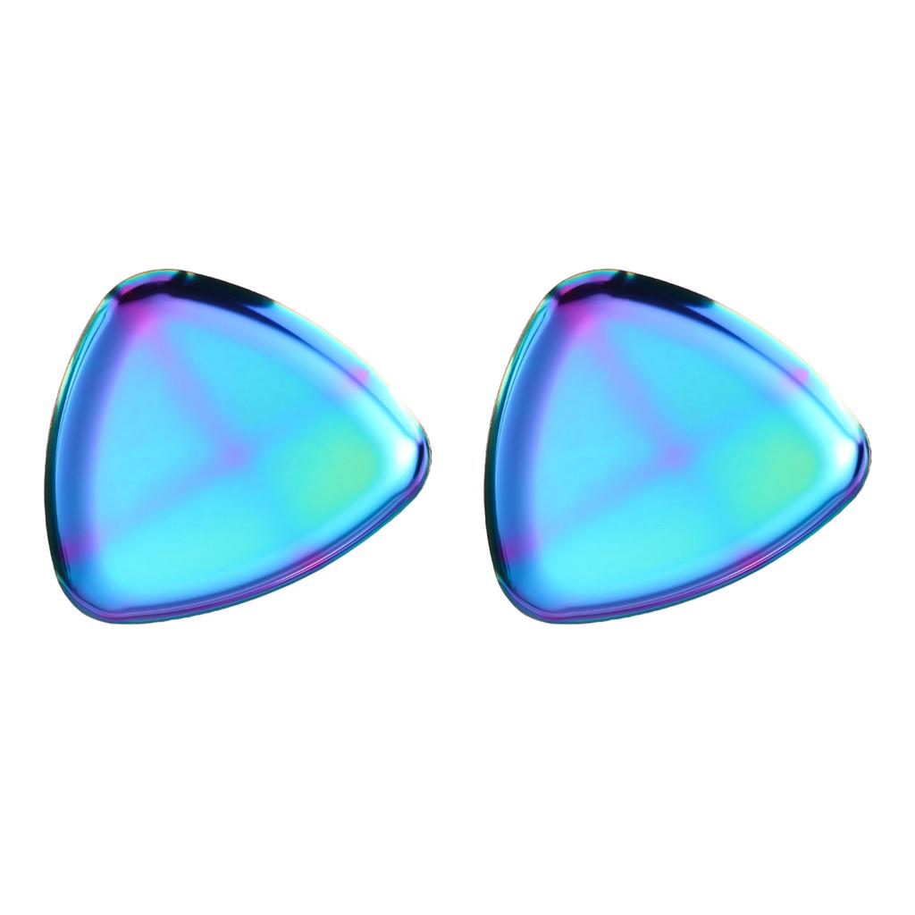 Металлический декоративный поднос Многофункциональный треугольный органайзер для ювелирных изделий Решение для хранения косметики Для современного рабочего стола туалетного столика