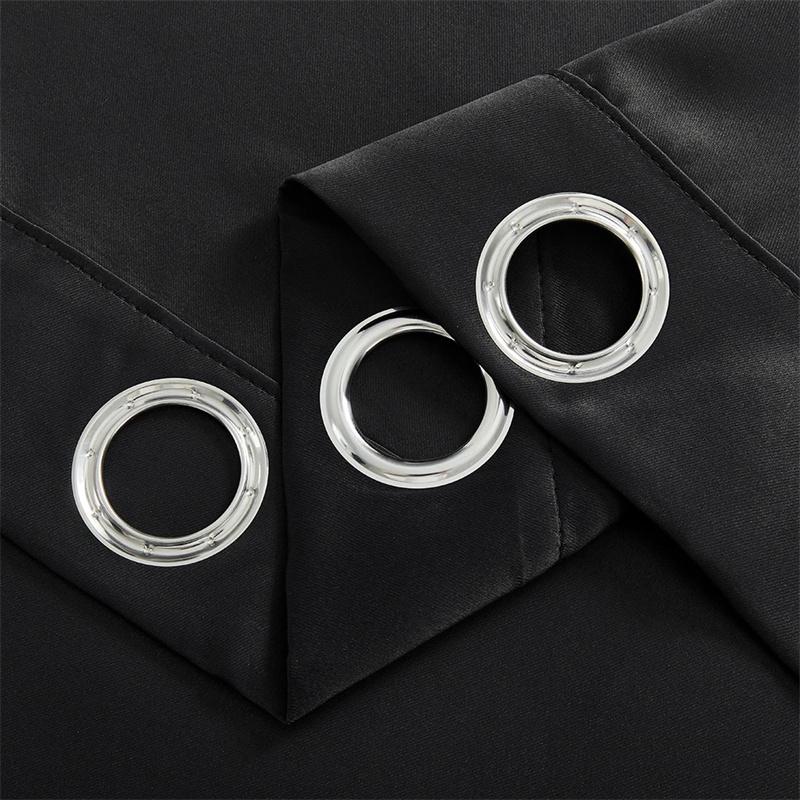 1 шт. однотонные затемняющие шторы с высокой степенью затемнения для спальни, занавески на окна с крючком, солнцезащитные шторы для балкона, перегородки для гостиной, занавески для уединения