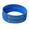 2 шт. Браслет-манжета с флагом Украины для мужчин и женщин, силиконовый, с гравировкой, спортивный, резиновый, на запястье, аксессуары, наручный браслет