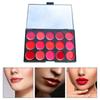 Lip Palette Bar Wedding Beginner's Lip Palette Moisturizing Makeup Set 15 Colors, Lip Palette, 1 Piece