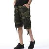 2025 Summer Men's Loose Casual Five-Pocket Work Pants Camouflage Shorts