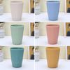 6 шт. пластиковая чашка для воды, безопасная для мытья в посудомоечной машине, чашка для питья без BPA, экологически чистая многоразовая кофейная кружка, набор кухонной утвари