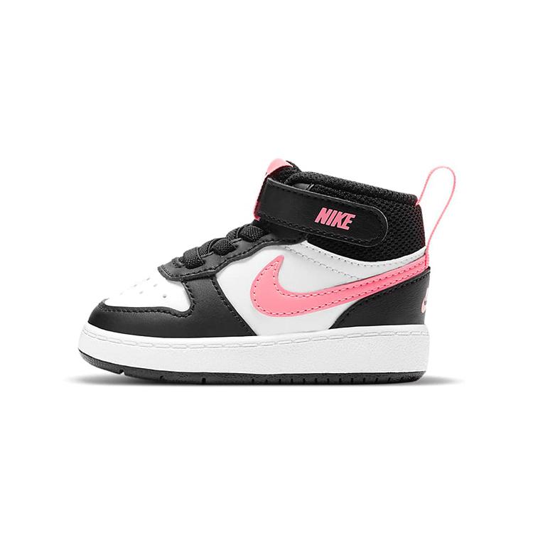 Nike Court Borough Mid White Sunset Pulse TD CD7784-005