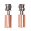 2Pcs Bi Metal Heat Break Ti Alloy Copper Bimetallic Heatbreak for K1 K1 Maximum Ender3 V3 KE 3 S1