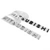 ABS Car Front Hood Emblem Stickers for Mitsubishi Lancer Pajero ASX Eclipse Cross Galant Mirage L200 Colt Outlander Accessories