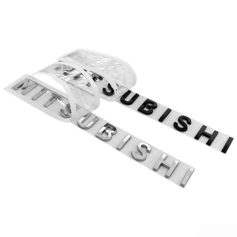 ABS Car Front Hood Emblem Stickers for Mitsubishi Lancer Pajero ASX Eclipse Cross Galant Mirage L200 Colt Outlander Accessories