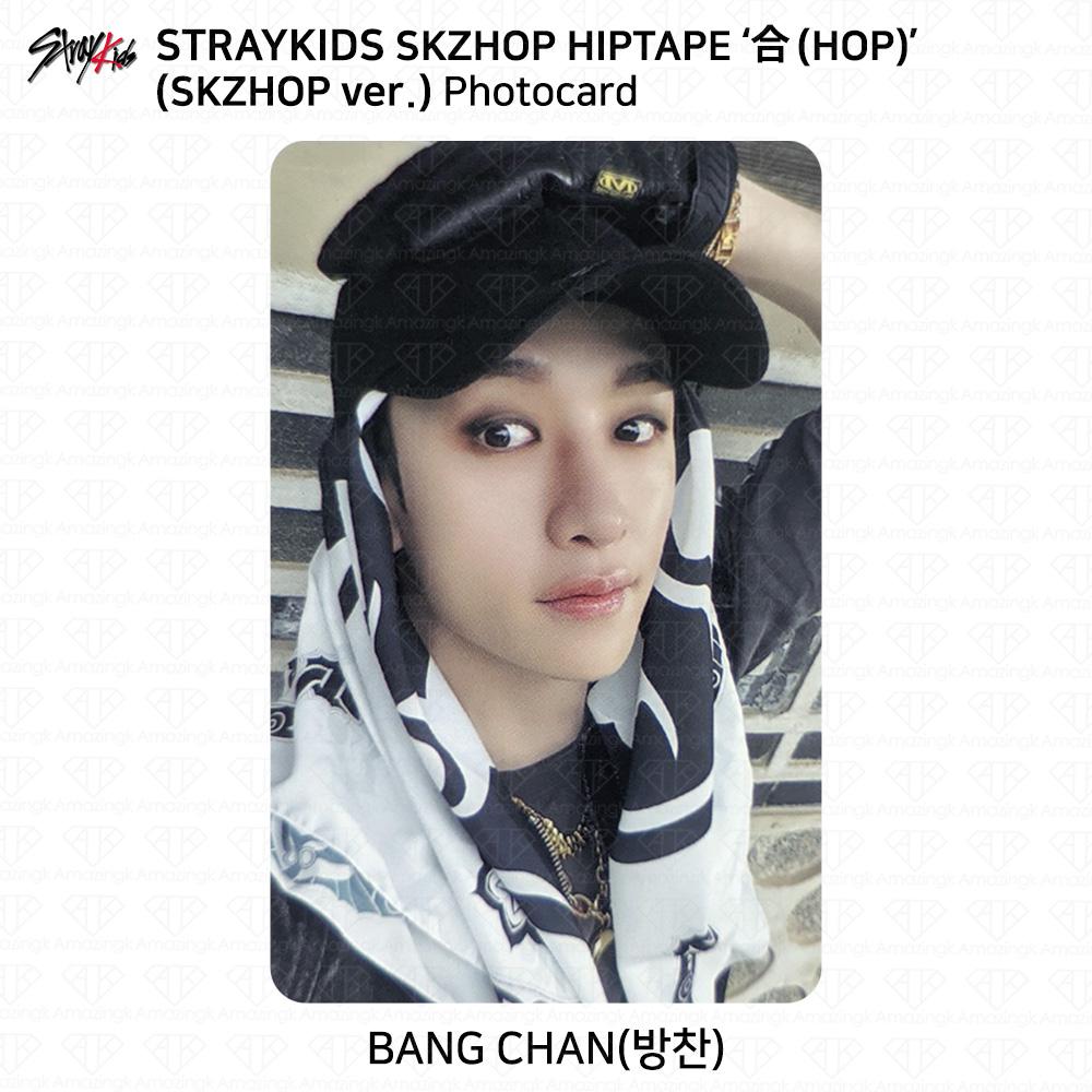 Stray Kids SKZHOP HIPTAPE HOP Аккордеон Официальная фотокарточка Unit Monochrome