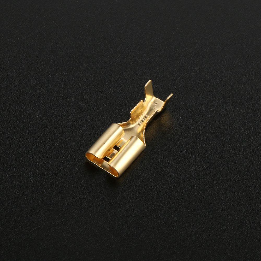 200PCS Set 200pcs Cable Female Spade Insulated Wire Electrical Butt Connector Crimp Terminal