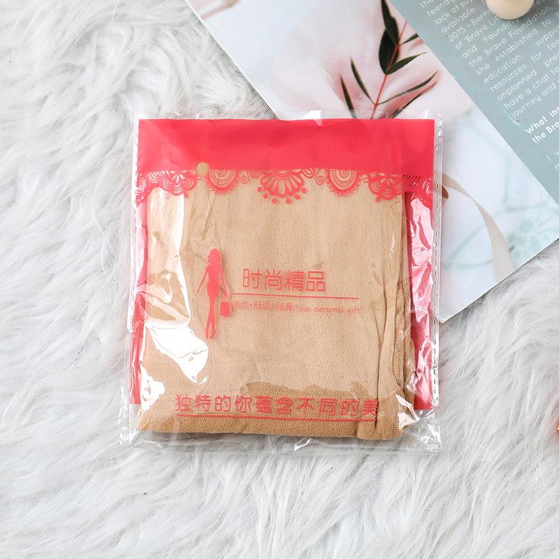 New romantic stockings with a feminine touch, pure and sensual style, summer ultra-thin disposable opening, passionate and tear-off stockings