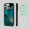 Marble Art Phone Case Magnetic Case For IPhone 16 14 13 12 11 15 Pro Max Plus For Magsafe Wireless Charge Cover