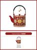 Красный эмалированный набор: миска и палочки для новобрачных: Подарок на китайскую свадебную чайную церемонию