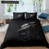 Race Car King Queen Duvet Cover Cool Speed Racing Bedding Set Teens Men Black Sport Car Quilt Cover Polyester Comforter Cover
