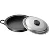 26cm Iron Pot with Lid for Authentic Grilling, Yakiniku, and Gyoza, Tsubamesan EM-077
