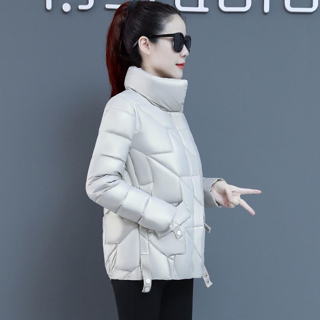 Легкая и тонкая теплая хлопковая куртка с воротником-стойкой нового стиля, не требующая стирки