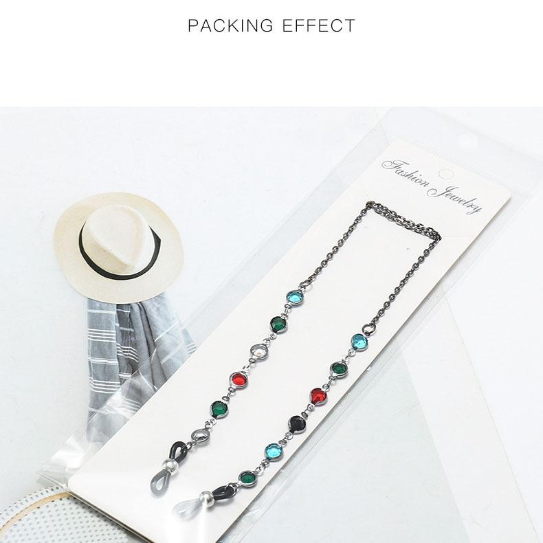 Цепочка для очков женская подвесная цепочка для глаз модная ретро-ювелирная цепочка для очков противоскользящие шнурки аксессуары подвесная цепочка аксессуары