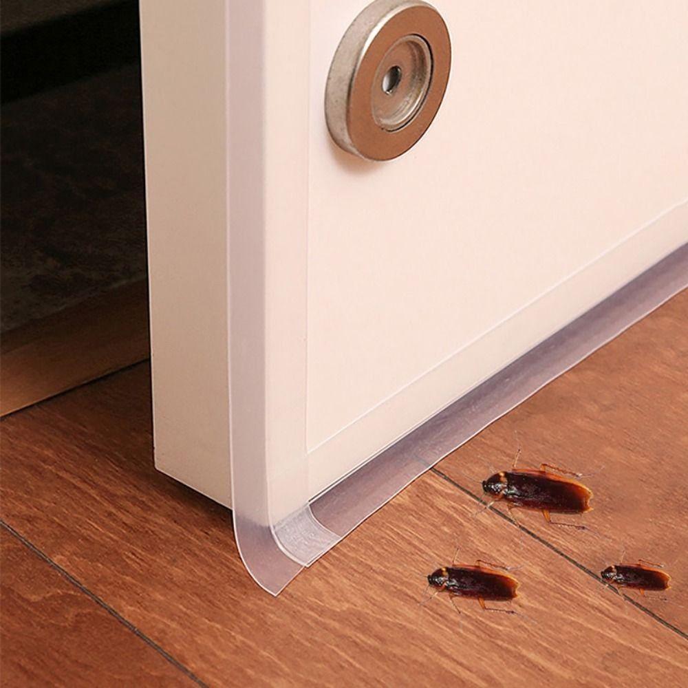 Warm Door Window Seal Rubber Insect Proof Silicone Sealing Tape Door Bottom Seal Strip Windows