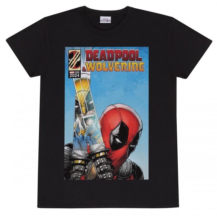 Deadpool & Wolverine Unisex Adult Reflection T-Shirt