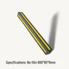 High-End Rubber Wall Corner Protector: Anti-Collision Strip for Interiors, Airports, Garages, and Parking Lots