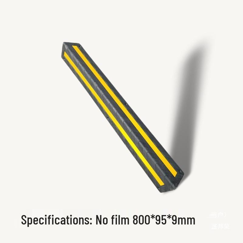 High-End Rubber Wall Corner Protector: Anti-Collision Strip for Interiors, Airports, Garages, and Parking Lots