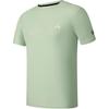 Explorer Sports Minimalist Knitted Round Neck Short Sleeve Breathable T-Shirt Men Tops Light-Mint-Green A11M527123F-LG