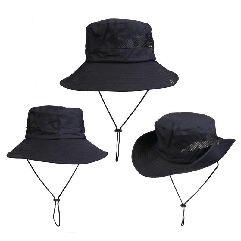 Шляпы от солнца для мужчин, складная шляпа-ведро с широкими полями, защита от ультрафиолета для женщин, сафари, велоспорт, рыбалка, пляжный отдых, пеший туризм, скалолазание на открытом воздухе