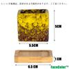 Керамические горшки для суккулентов Facecolor, Размер 2, Стильные керамические цветочные горшки в японском стиле, Глазурованные кашпо, Горшки для кактусов, Набор из 10 шт., Подходят для помещений и O