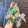 Miu DIY Cute Fruit Hand Rope, Keychain, Schoolbag Pendant, Female Couple, Car Key Chain, Bag, Small Pendant.