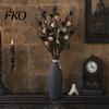 Halloween Artificial Branch Black Branches, Scary Eyeballs Picks with Bats Pine Bat And Eyeball Cones for Gothic Vase Filler, Floral