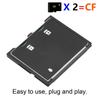 CF Type I Card Converter XC to CF Adapter Dual Slot High Speed Camera Adapter  Professional Camera
