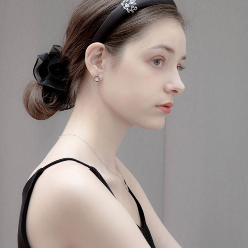 Жан Поль Кларисс Жан Поль Белый Камень Символ Повязка для Волос JP-22-082HB