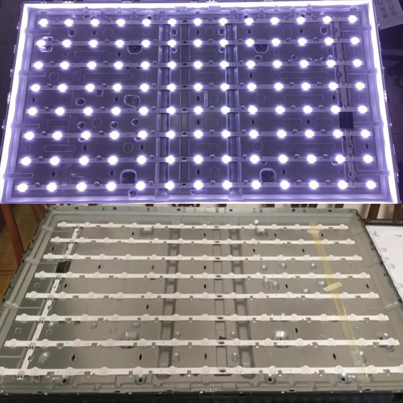 16 шт. светодиодная подсветка для Samsung UE50JU6800 UE50JU6850 UE50JU6800K UA50JS7200 UE50JU6870 UN50JS7200 UE50JS7200 UE50JU6872
