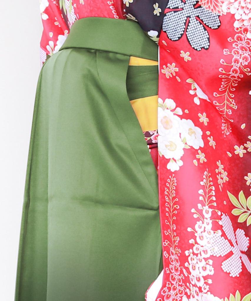 Хакама размытый градиент [Kyoetsu] женский (М, Вакакуса)