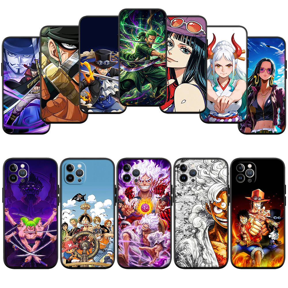 Anime One Piece Case for Samsung Note 20 10 S25 Plus Ultra Lite FE A11 A26 A51 A52 A53 A56 A70 A71 A72 A73 M20 M30 M21 M31 M51