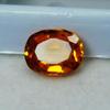 3.74 Ct Natural ORANGE Sapphire Oval Shape CERTIFIED Loose Gemstone A-4148