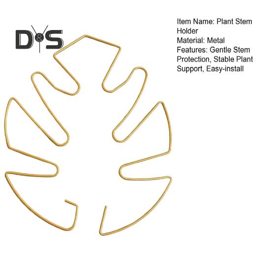 Металлическая опора для стебля растения, зажим для монстеры, держатель для стебля растения, стабилизатор для монстеры, держатель для захвата для вьющихся растений
