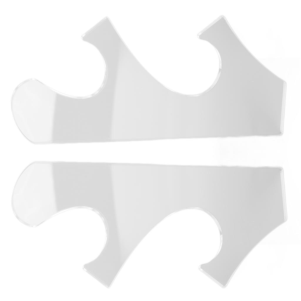 1 пара/набор многослойных винтажных подставок для мечей, стойка для меча из акрила, устойчивая к поломкам, прозрачная