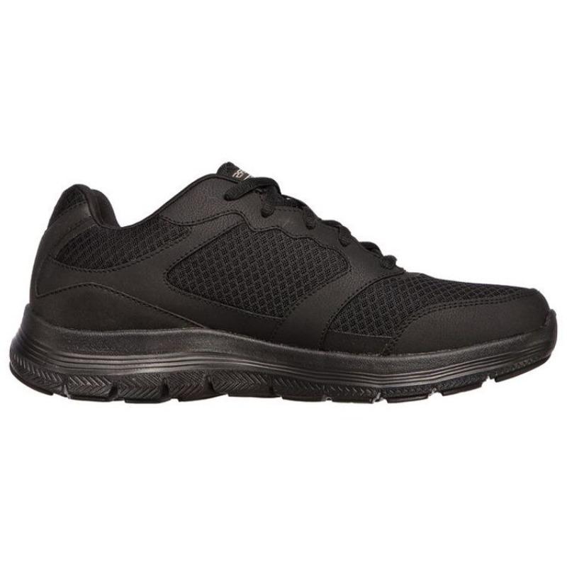 Skechers Мужские тканевые кроссовки для бега Flex Advantage 4.0, синтетические, низкие, 232225-BBK