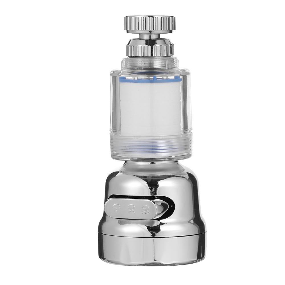 Saving Connector 3 Modes Filter Diffuser Sprayer Faucet Nozzle Swivel Tap Water Purifier Tap Head