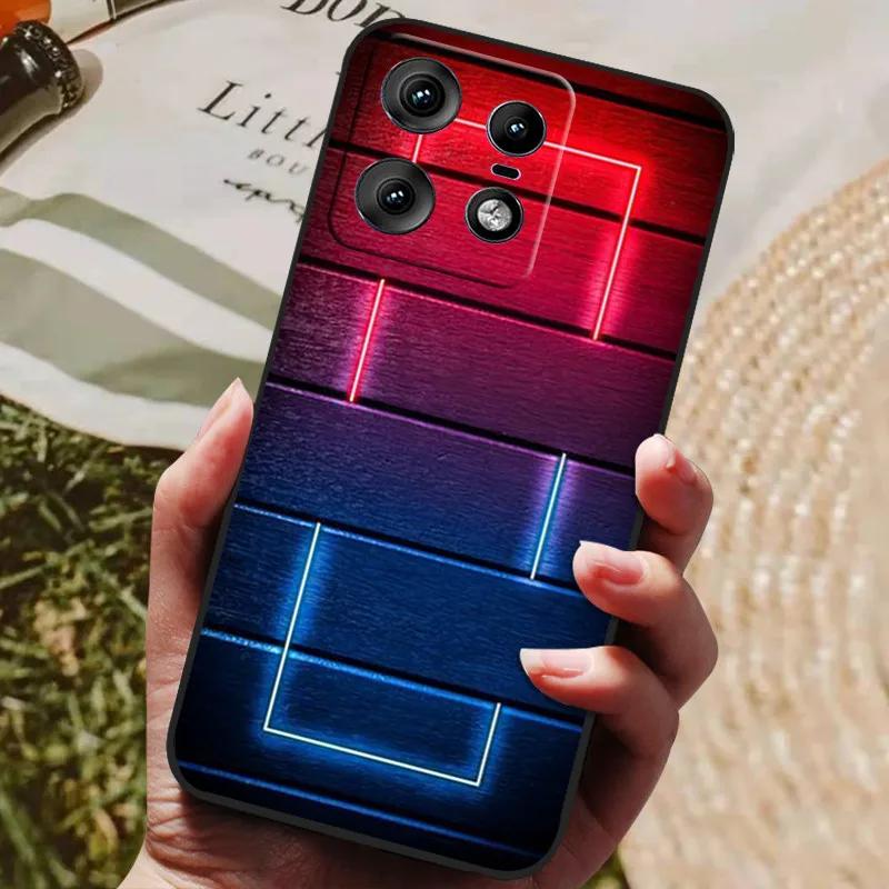 Чехол для Motorola Edge 50 Pro Крутой Расписной Силиконовый ТПУ Мягкий Чехол для Moto Edge 50 Ultra Fusion Чехлы Защитный Корпус Телефона