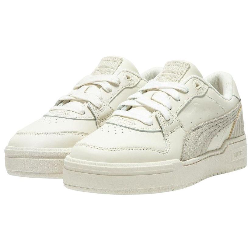 Puma Ca Pro Lux Cord Warm White Clementine Unisex Sneakers Cream 390129-02